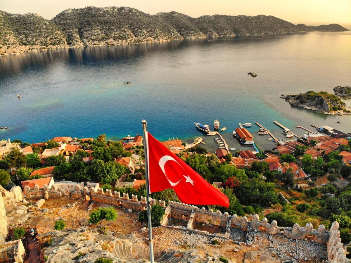 Istlada Tas Ev Apart - Kekova View Kapaklı Zewnętrze zdjęcie
