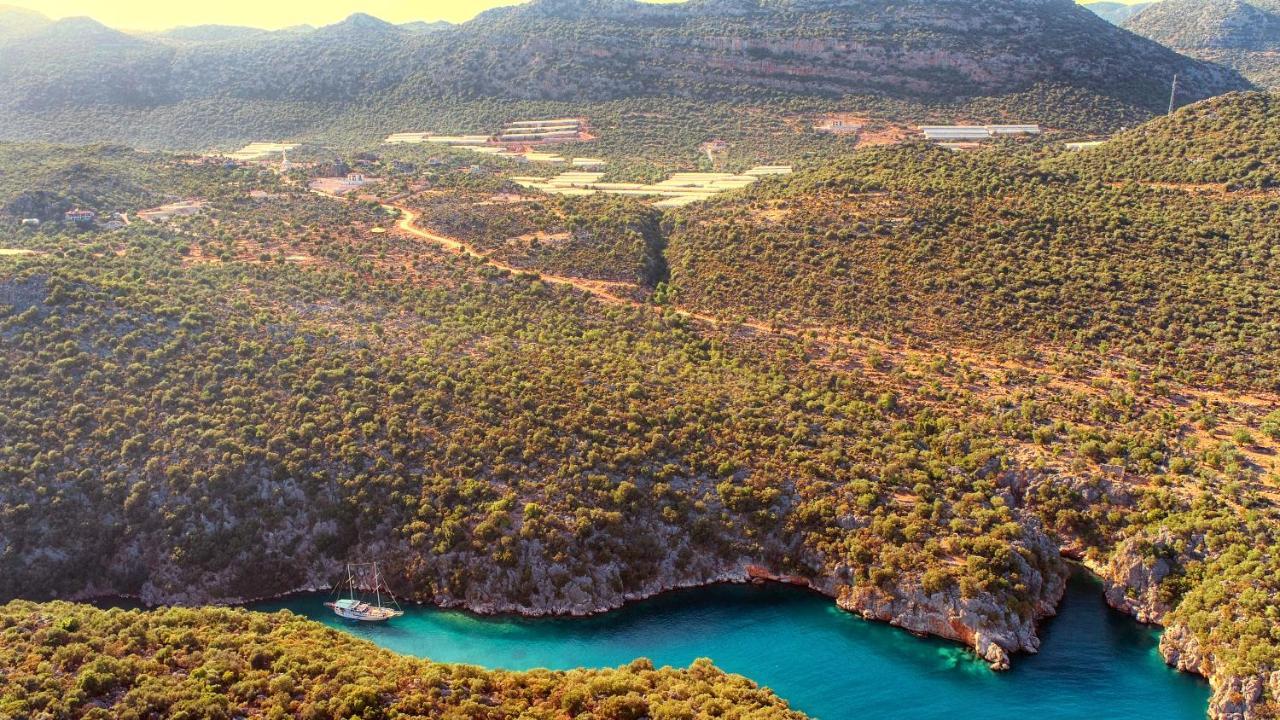Istlada Tas Ev Apart - Kekova View Kapaklı Zewnętrze zdjęcie